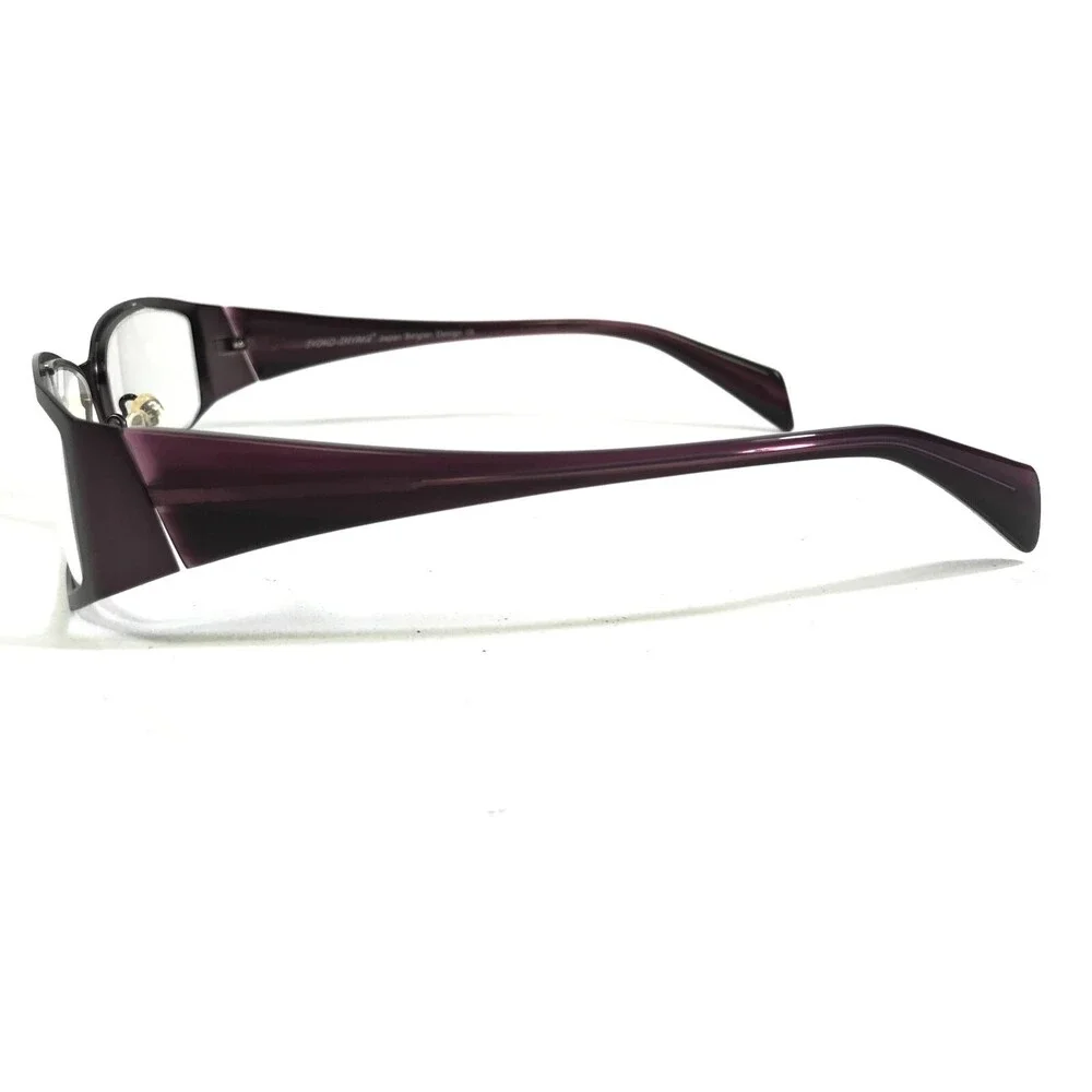 Iyoko-Inyake Eyeglasses Frames IY 258 Col.1 Purple Rectangular 56-16-138